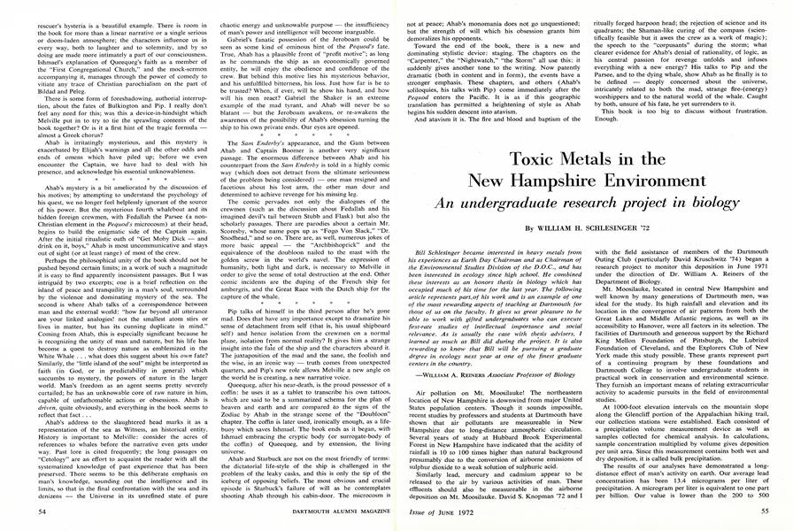 Toxic Metals in the New Hampshire Environment