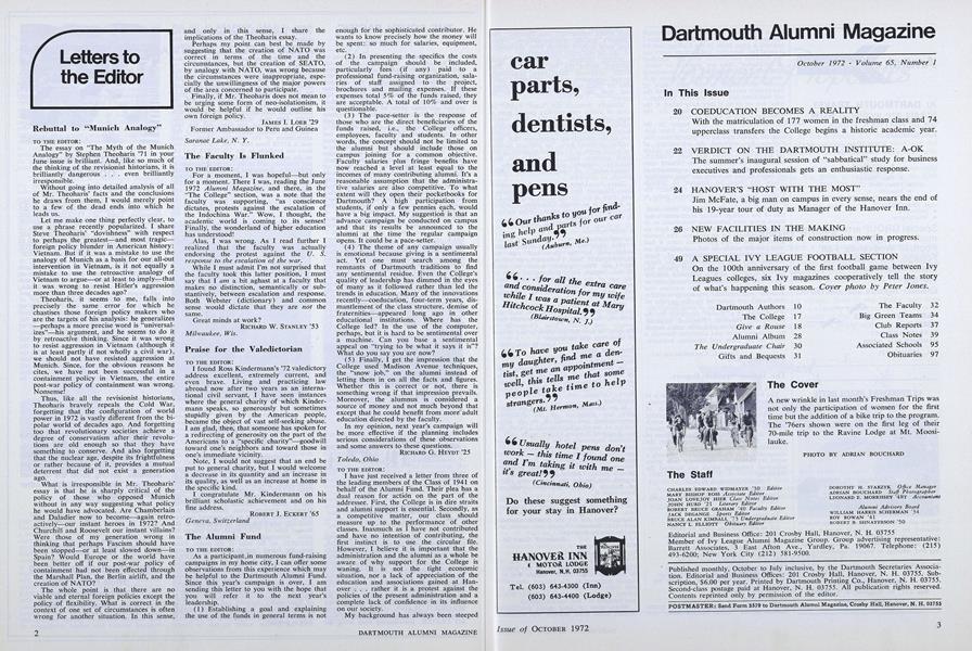 Letters to the Editor