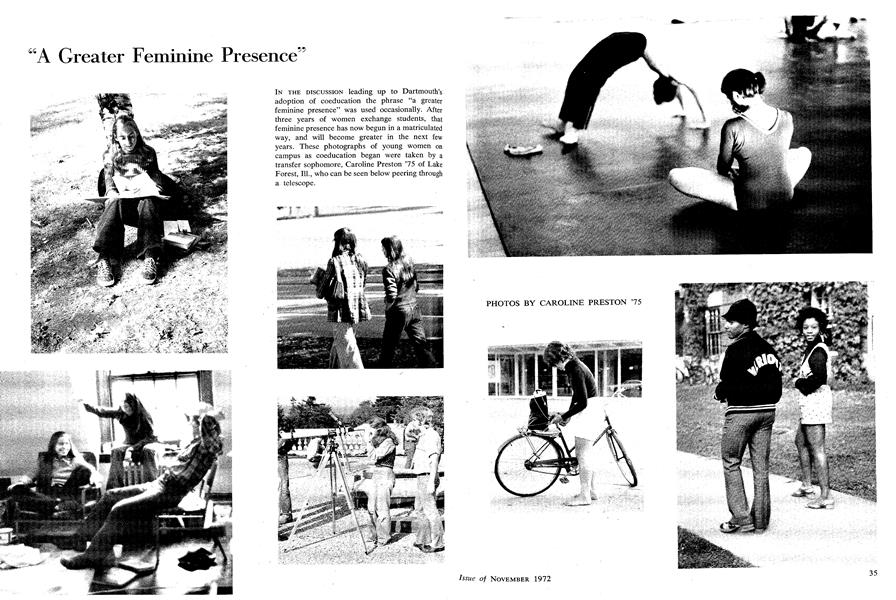 "A Greater Feminine Presence"