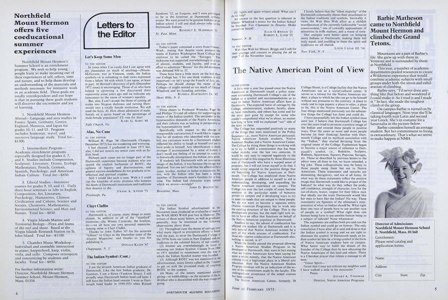 Letters to the Editor