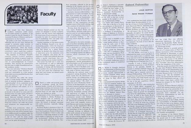 March 1973  Dartmouth Alumni Magazine