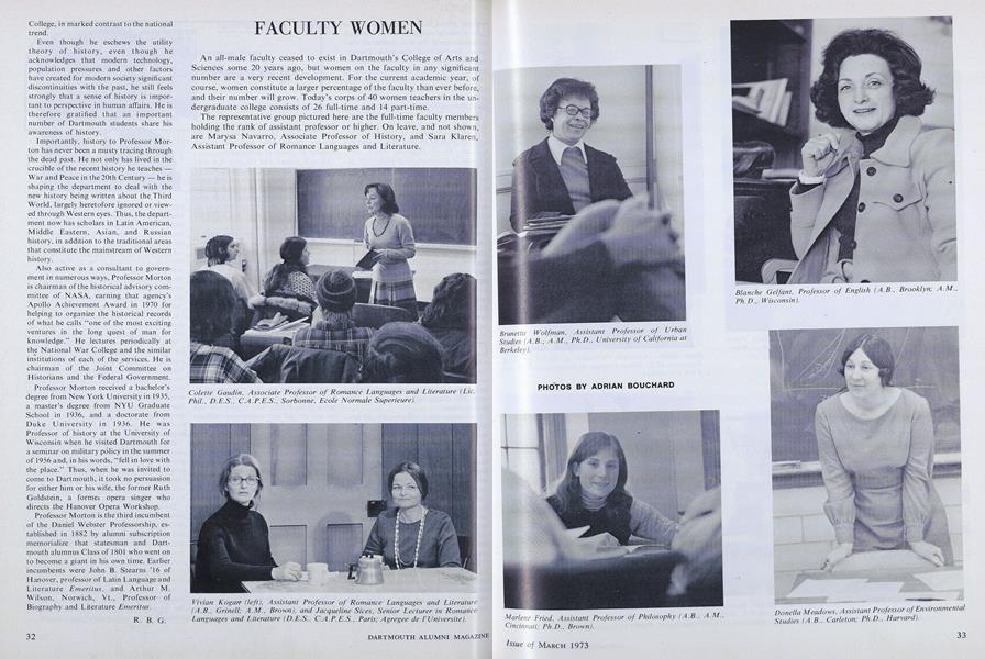 FACULTY WOMEN