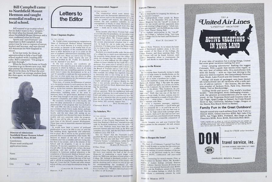 Letters to the Editor