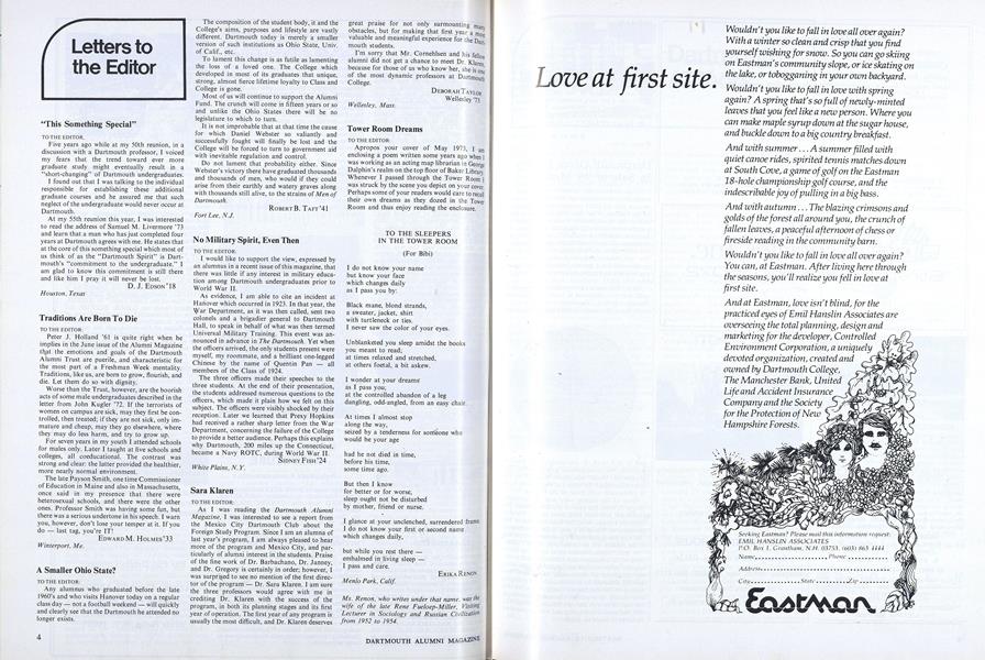 Letters to the Editor