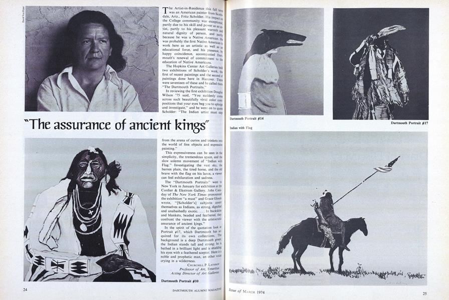 "The assurance of ancient kings"