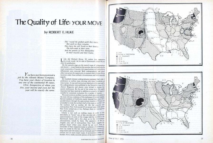 The Quality of Life: YOUR MOVE