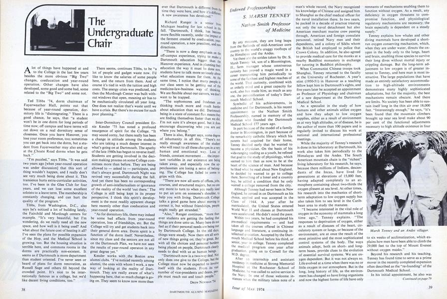 The Undergraduate Chair