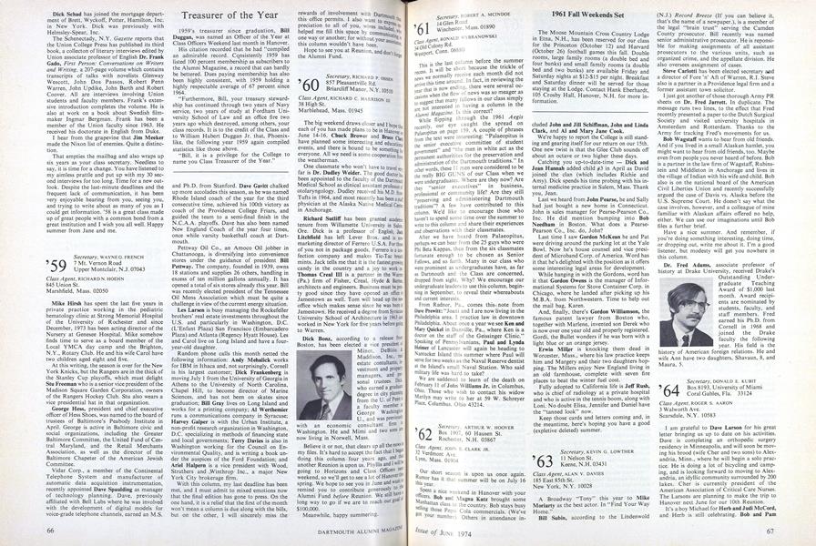 1961 Fall Weekends Set