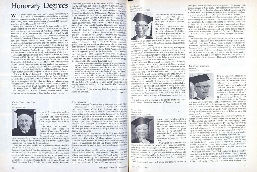 Honorary Degrees