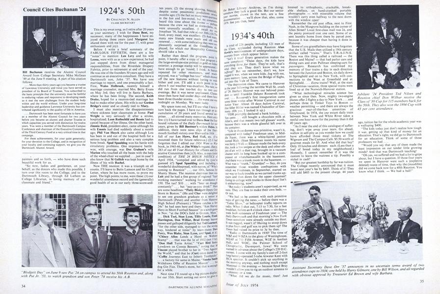 Council Cites Buchanan '24