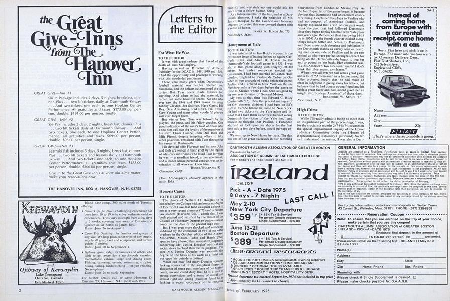 Letters to the Editor