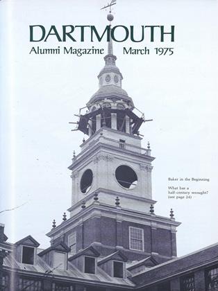 March 1975 | Dartmouth Alumni Magazine