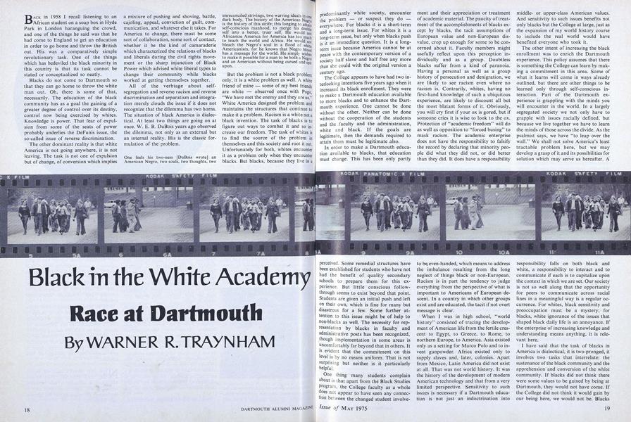 Black in the White Academy