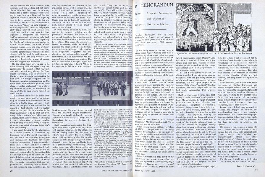 A MEMORANDUM
