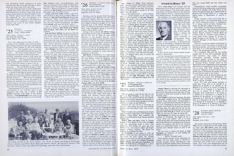 Award to Brace '25