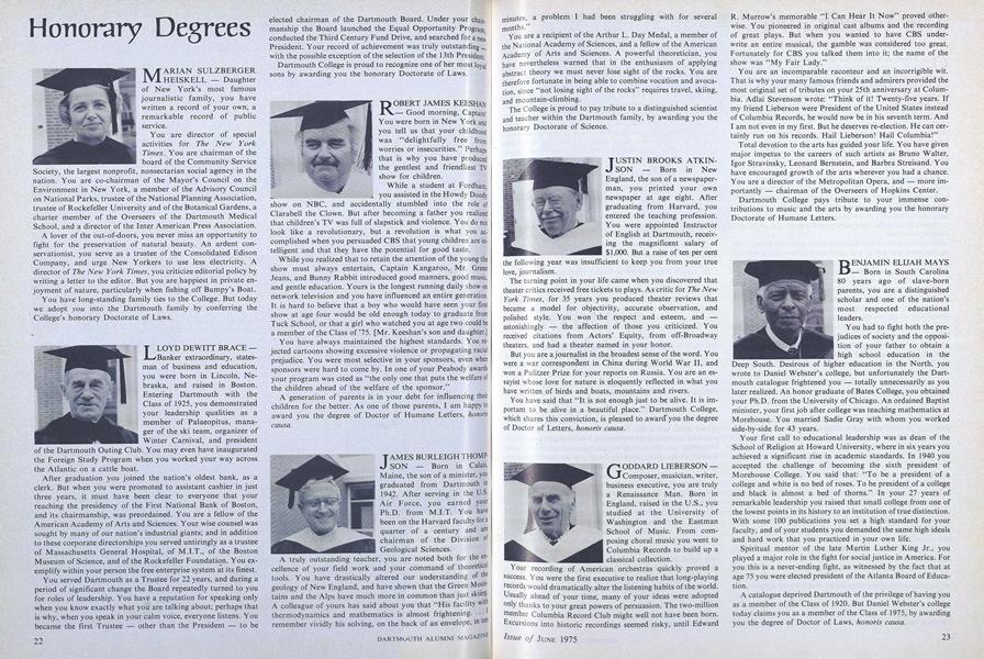 Honorary Degrees