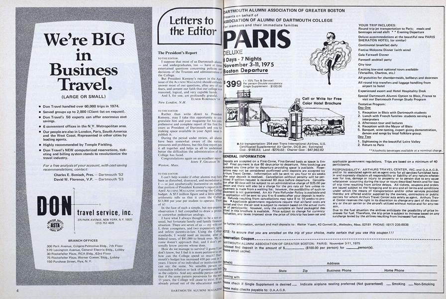 Letters to the Editor