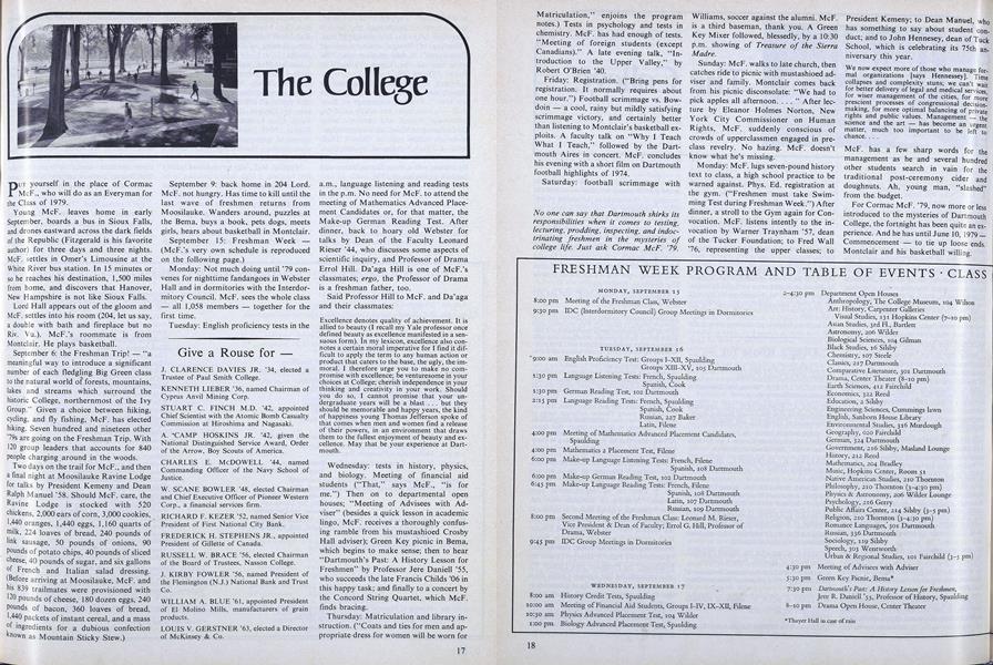 The College