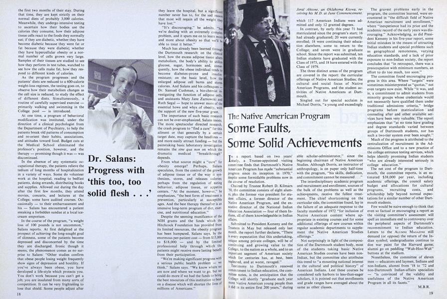 Some Faults, Some Solid Achievements