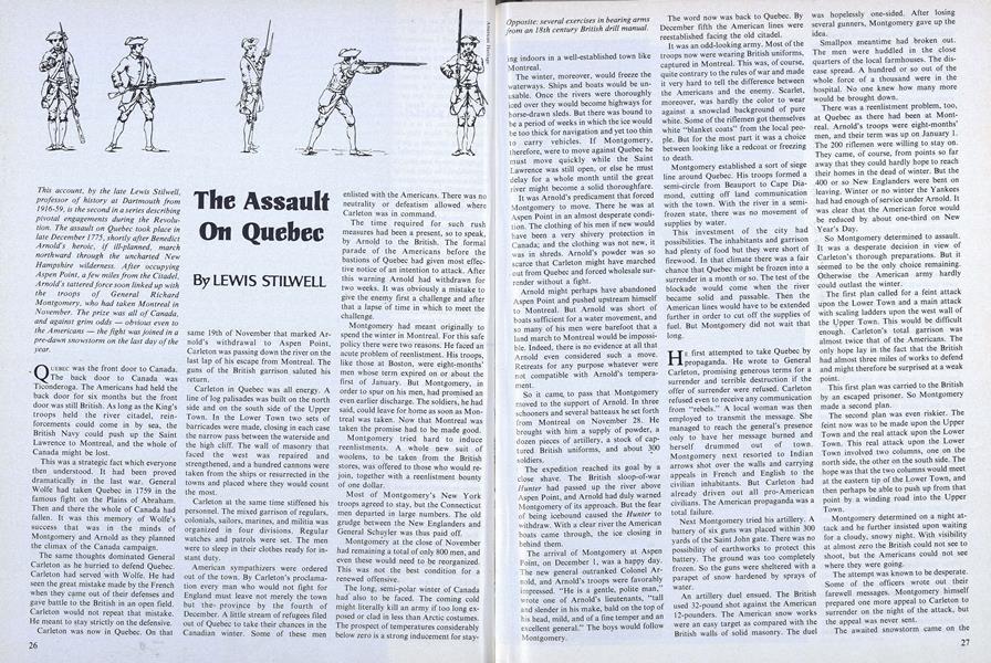 The Assault On Quebec