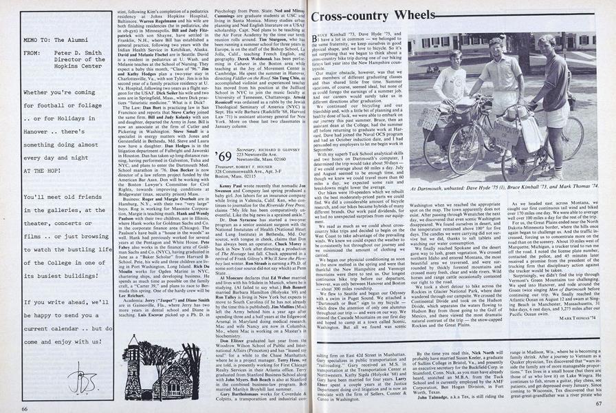 Cross-country Wheels