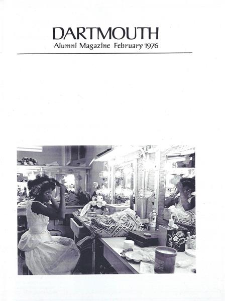 Issue: - February 1976 | Dartmouth Alumni Magazine