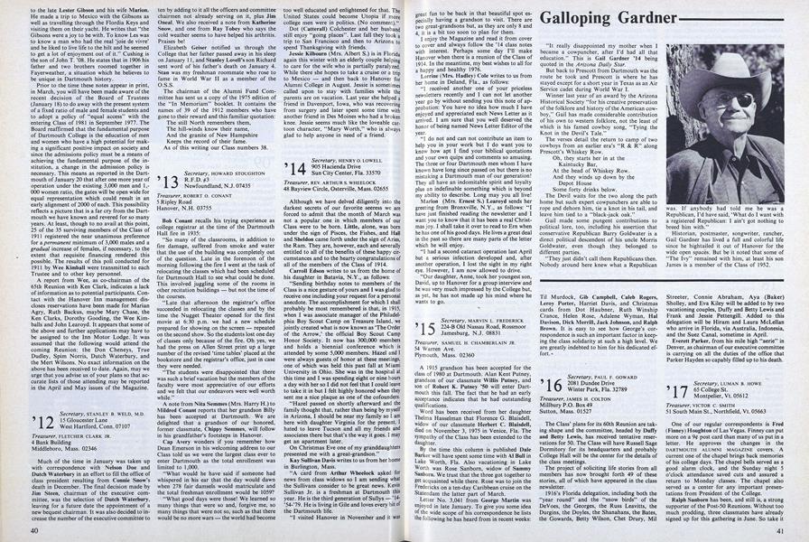 Galloping Gardner