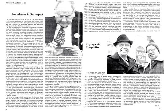 Olympics in Perspective - April | Dartmouth Alumni Magazine