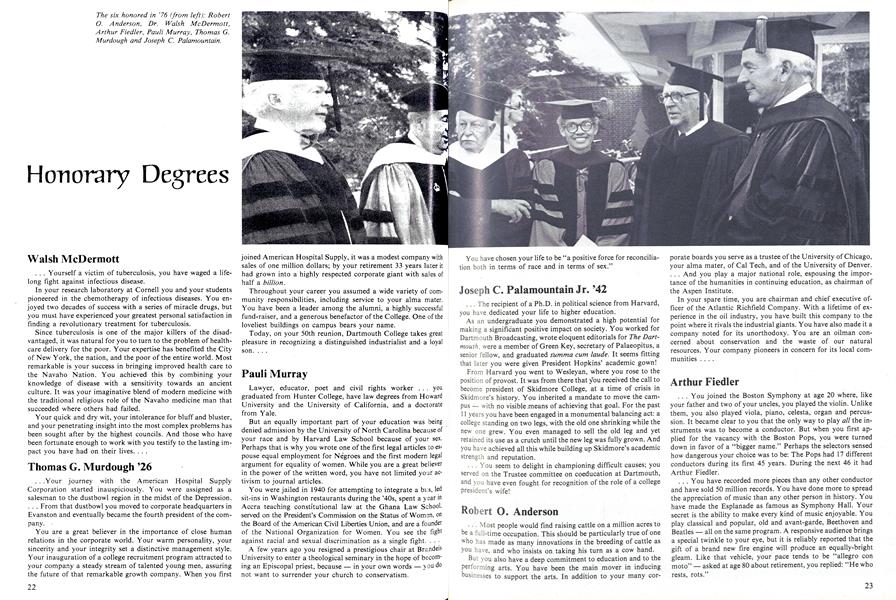 Honorary Degrees