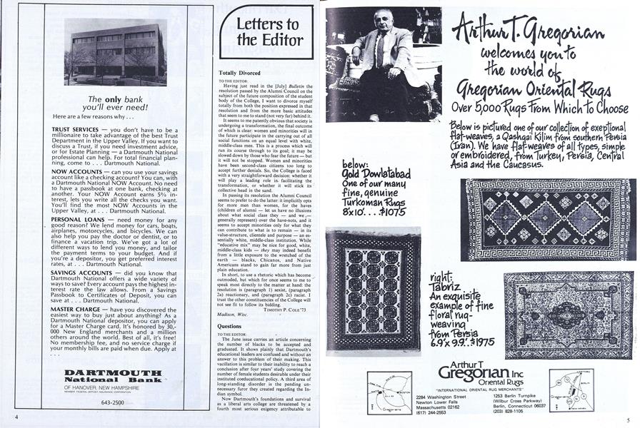 Letters to the Editor