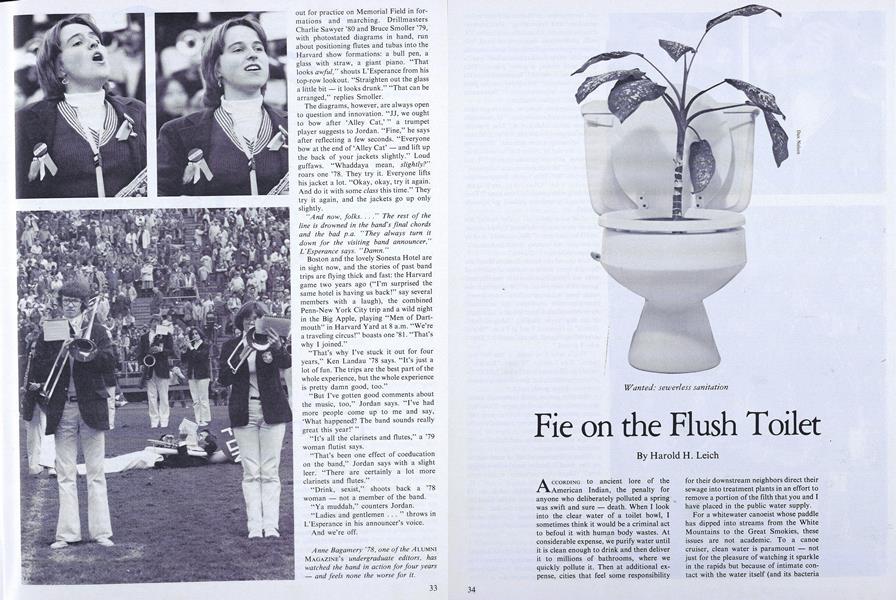 Fie on the Flush Toilet
