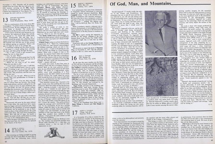 Of God, Man, and Mountains