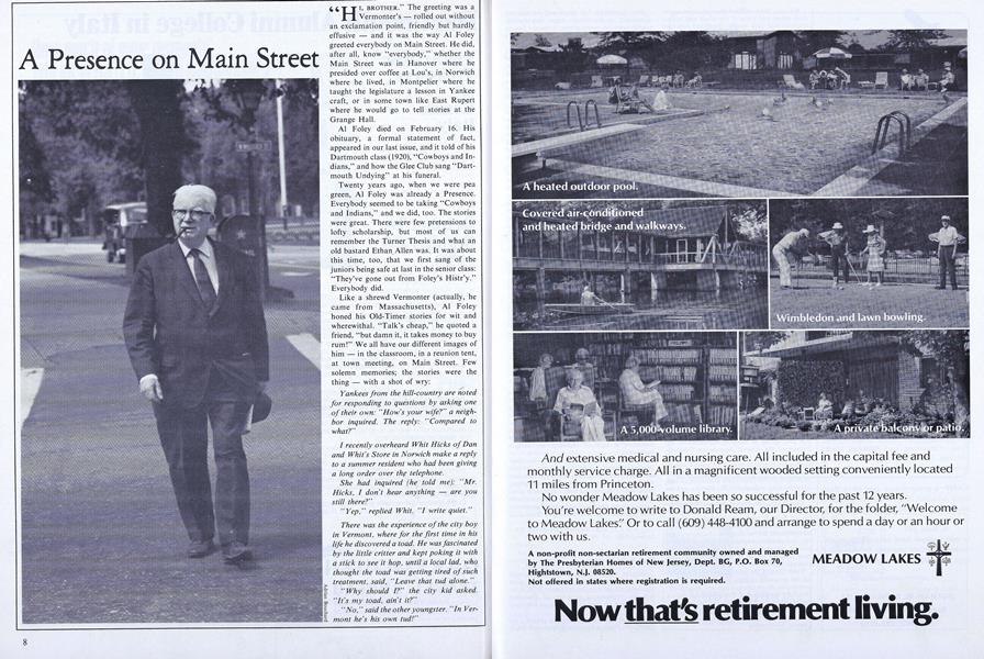 A Presence on Main Street