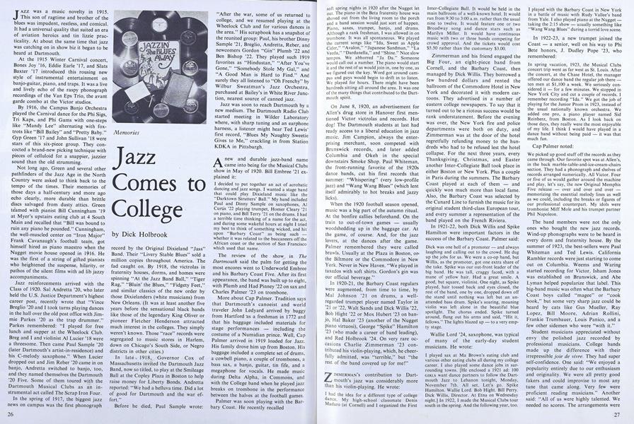 Jazz Comes to College