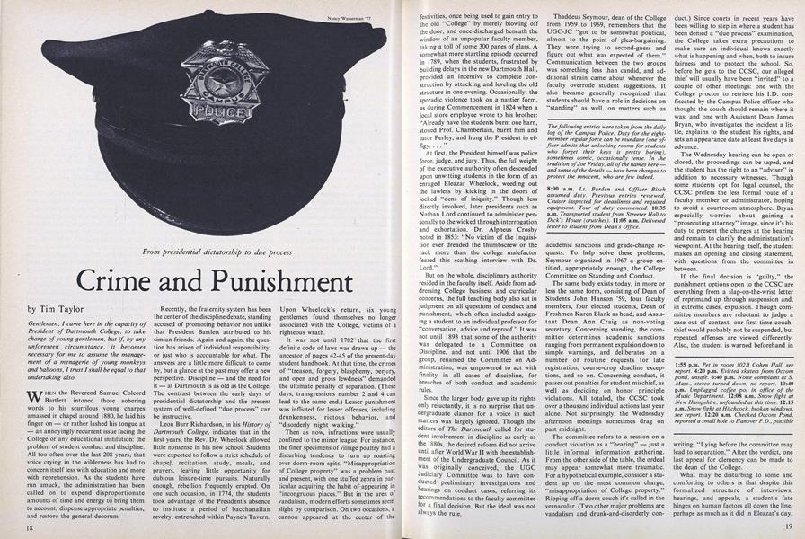 Crime and Punishment