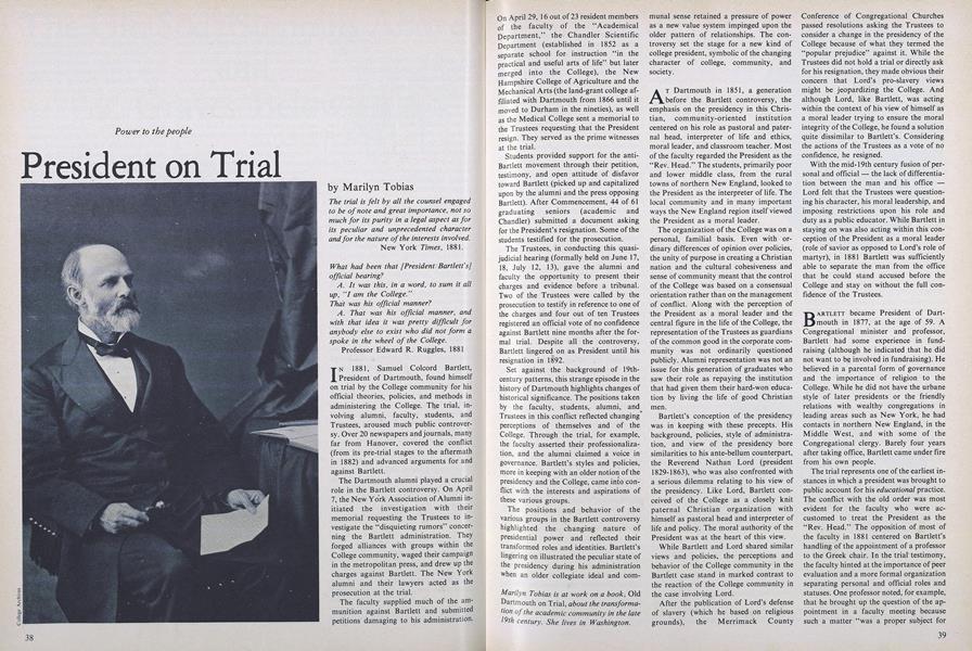President on Trial