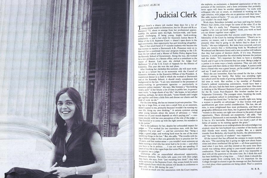 Judicial Clerk