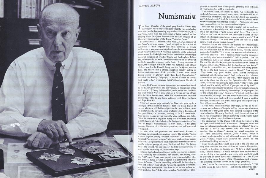 Numismatist