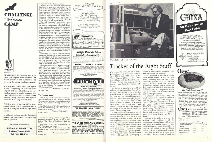 Tracker of the Right Stuff