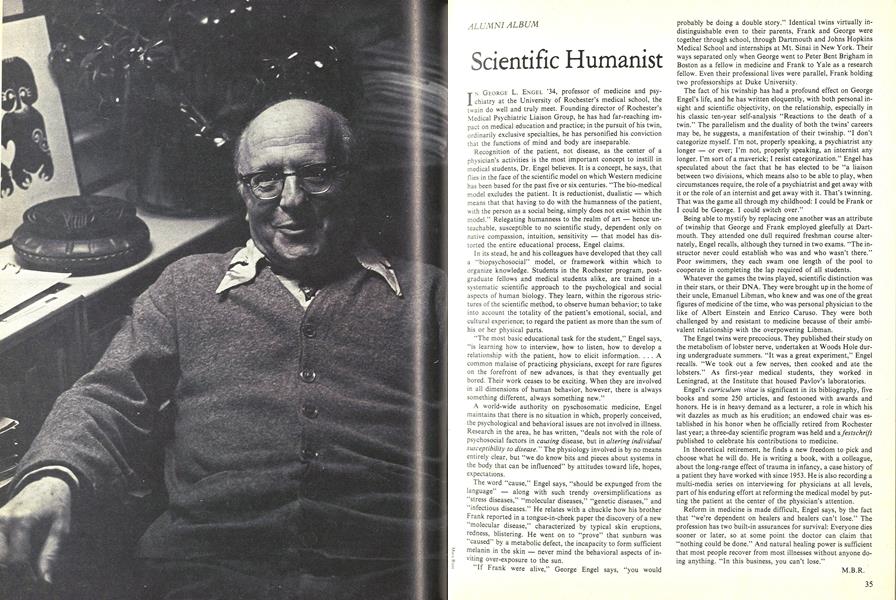 Scientific Humanist