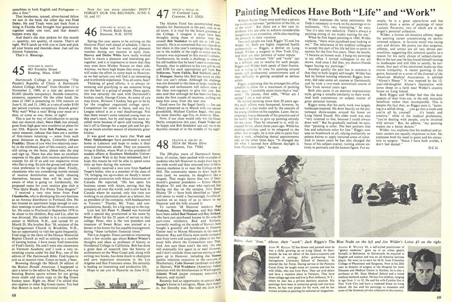 Painting Medicos Have Both "Life" and "Work"