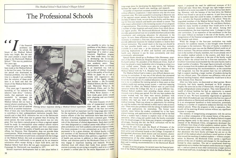 The Professional Schools