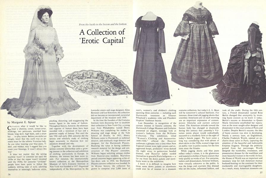 French Clothing 1800s Porn - A Collection of 'Erotic Capital' | Dartmouth Alumni Magazine | October 1980