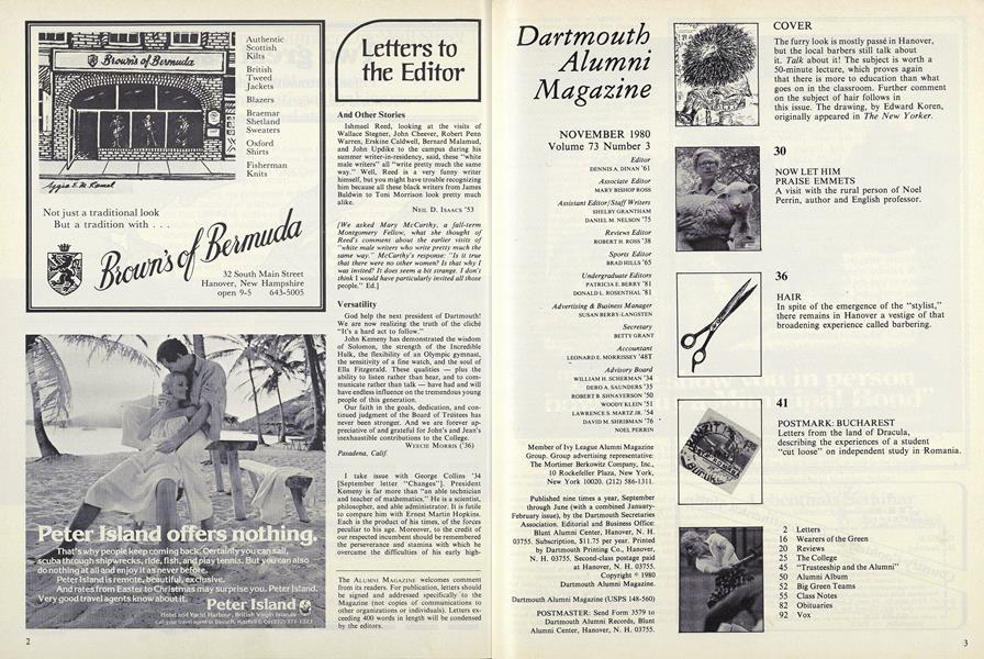 Letters to the Editor