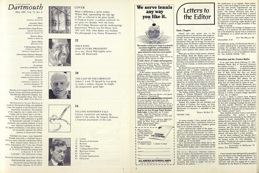 Letters to the Editor