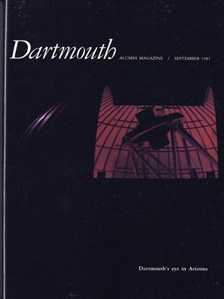 SEPTEMBER 1981 | Dartmouth Alumni Magazine