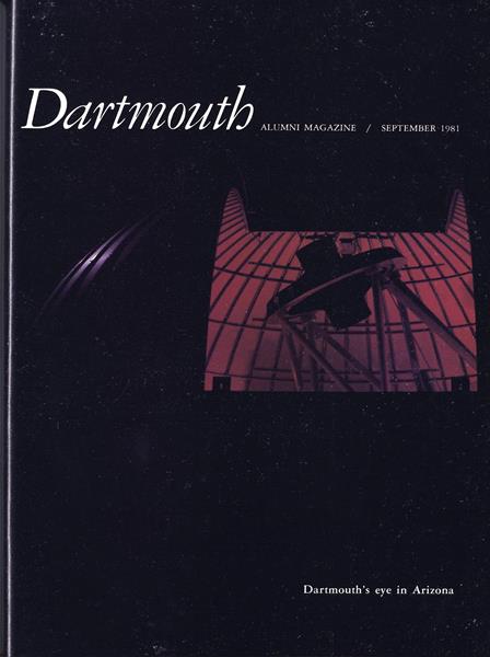 Issue: - September 1981 | Dartmouth Alumni Magazine