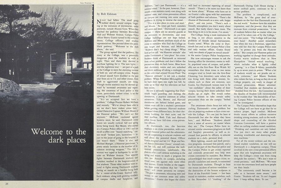 Welcome to the dark places Dartmouth Alumni Magazine JAN. FEB