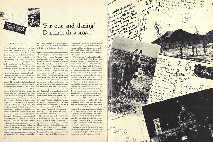 'Far Out and Daring': Dartmouth Abroad