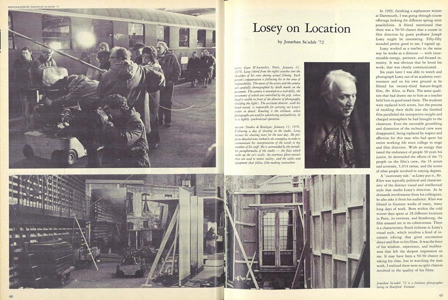 Losey on Location